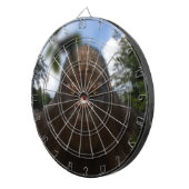 ビグフットサスカッチ顔ポートレートダーツボード ダーツボード (正面右)