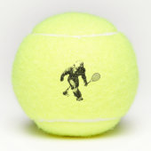 ビグフットテニス文字 テニスボール (正面)