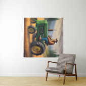 ビグフットトラクター タペストリー (インサイチュ(横))