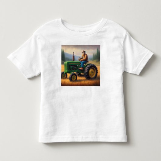 ビグフットトラクター トドラーTシャツ (正面)