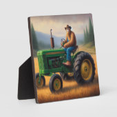 ビグフットトラクター フォトプラーク (正面)