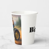 ビグフットトラクター 紙コップ (左)