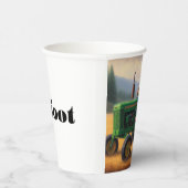 ビグフットトラクター 紙コップ (右)