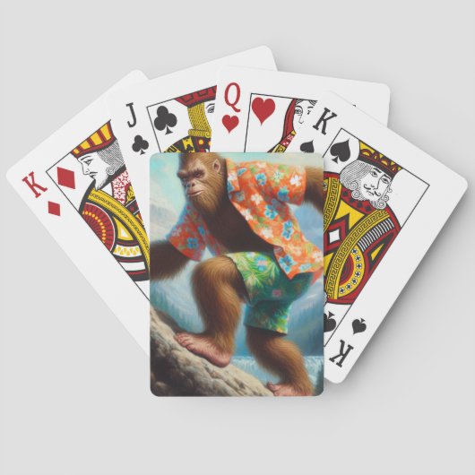 ビグフットハイキング トランプ (裏面)