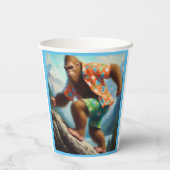 ビグフットハイキング 紙コップ (裏面)