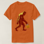 ビグフットハロウィーン Tシャツ (デザイン正面)