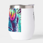 ビグフットパーソナライズされたインお尻サングラス (左面)