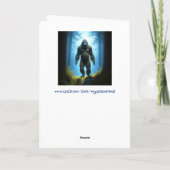 ビグフットプリンハッピーバースデー カード (裏面)