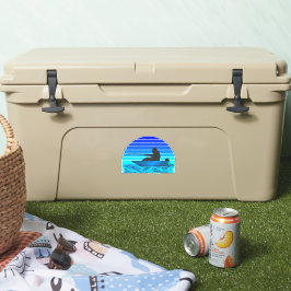 ビグフットボート魚釣りおもしろいスポーツ シール