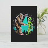 ビグフットミーツエイリアン 招待状 (スタンド正面)