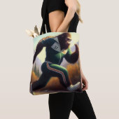 ビグフットランニング トートバッグ (クローズアップ)