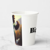 ビグフットランニング 紙コップ (左)