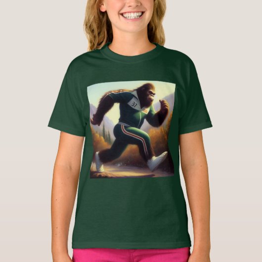 ビグフットランニング Tシャツ (正面)