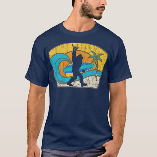 ビグフットレトロサーフィンギフトフォーシャアロハドゥデ Tシャツ (正面)