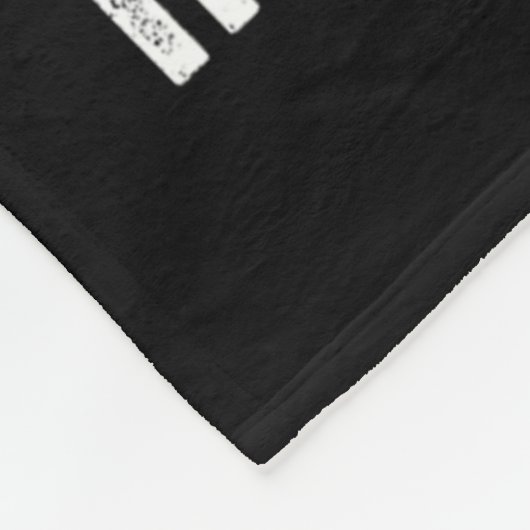 ビグフット信じシルエットFも君には入らない フリースブランケット (角)