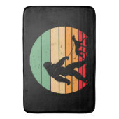 ビグフット歩くドイツショートポインタードッグバン バスマット (正面縦)