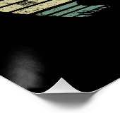 ビグフット歩くラブラドールレトリエバードッグヴィンテージ ポスター (コーナー)