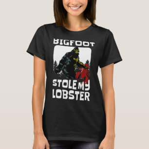 ビグフット私のロブスターイェティユーモアマーチヴィンテージ Tシャツ