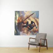 ビグフット船乗り タペストリー (インサイチュ(横))