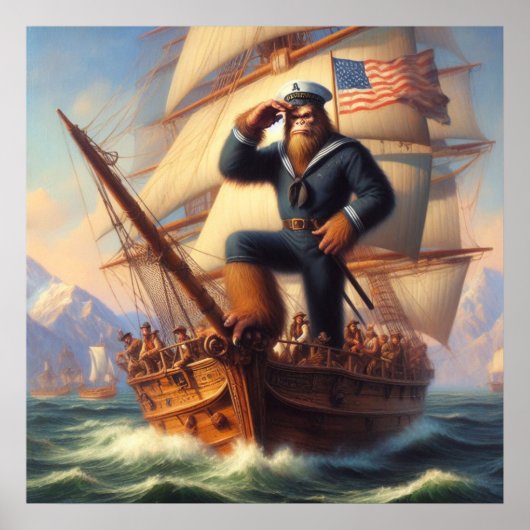 ビグフット船乗り ポスター (正面)