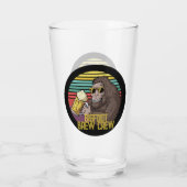 ビグフット醸造クルービールグラス タンブラーグラス (裏面)