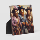 ビグフット3マスケット銃兵 フォトプラーク (正面)