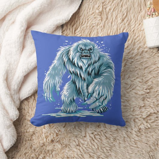 ビグフット&イエティ・ユーモア・コレクションfor Beast lovers クッション (ブランケット)