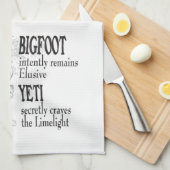 ビグフット キッチンタオル (四つ折り)