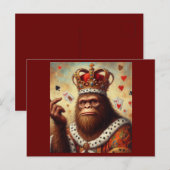 ビグフット・クイーン・オブ・ハート ポストカード (正面/裏面)