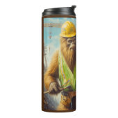 ビグフット・ザ・建築・ワーカー タンブラー (回転左)