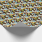 ビグフット・ザ・建築・ワーカー ラッピングペーパー (角)