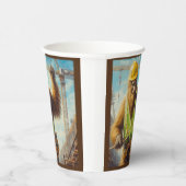 ビグフット・ザ・建築・ワーカー 紙コップ (右)