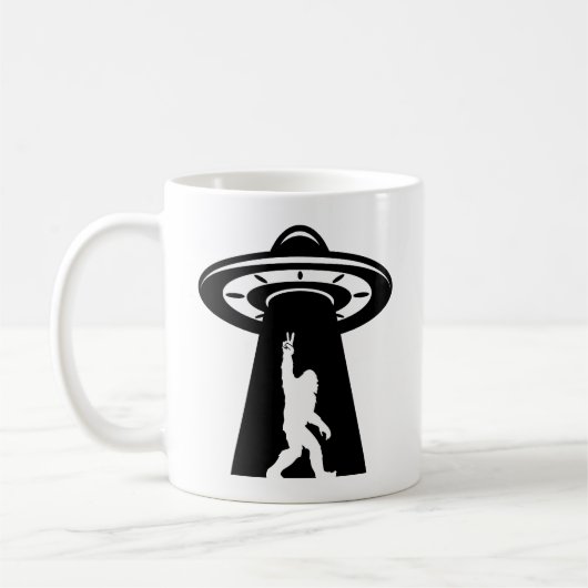 ビグフットUfO コーヒーマグカップ (左)