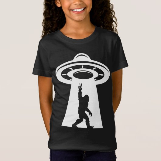 ビグフットUfO Tシャツ (正面)