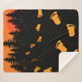 ビグフートトラックアットサンセット シェルパブランケット (正面(横))