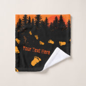 ビグフートトラックアットサンセット バスタオルセット (ウォッシュタオル)