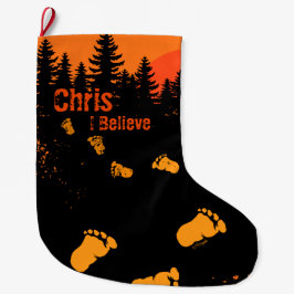 ビグフートトラックアットサンセット ラージクリスマスストッキング