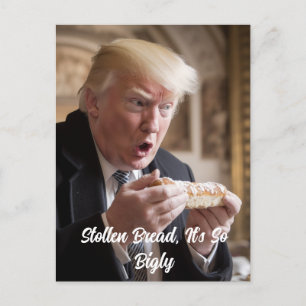 ビグリー・ストール・パン・トランプ・ジョーク ポストカード