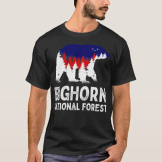 ビグールンナショナルフォレストワイオミンベアWYロッキーズプ Tシャツ