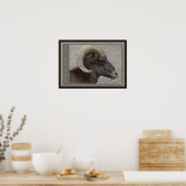 ビグーンシープワイルドライフ ポスター (キッチン)