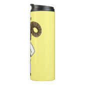 ビグーン羊の医者の漫画イラストレーション タンブラー (回転右)