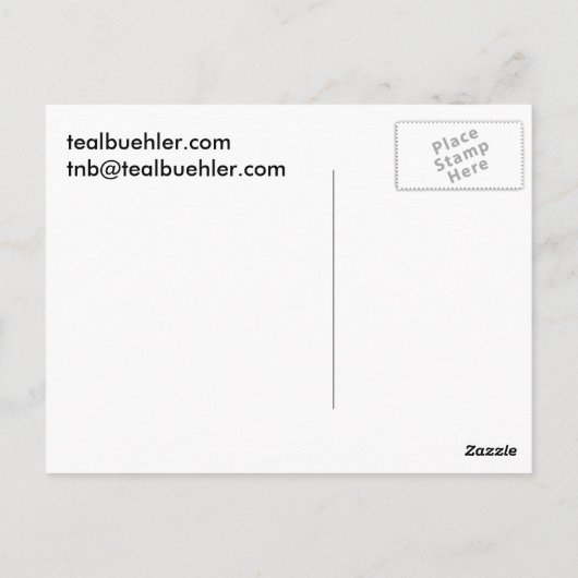 ビグーン羊 ポストカード (裏面)