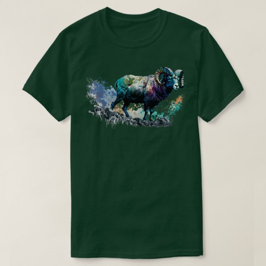 ビグーン羊 Tシャツ (デザイン正面)
