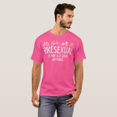 ビケセクシおもしろいアル自転車サイクリング Tシャツ (正面フル)