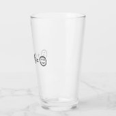 ビケパッキングで幸せ タンブラーグラス (左)