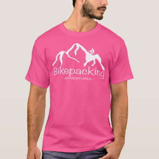 ビケパッキング・アドベンチャーズ・ロゴホワイト Tシャツ