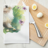 ビコンドッグママフローラ キッチンタオル (四つ折り)