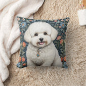 ビコンフリセウィリアムインスパイアモリスフローラ クッション (ブランケット)