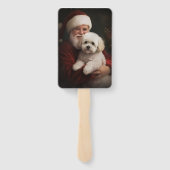 ビコンフリースウィズサンタクロースフェスティバルクリスマス ハンドファン (裏面)