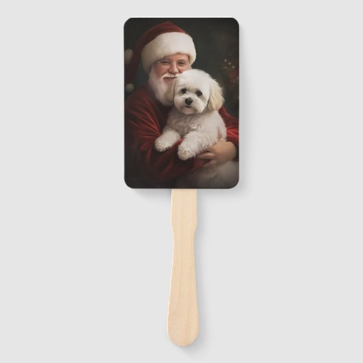 ビコンフリースウィズサンタクロースフェスティバルクリスマス ハンドファン (正面)